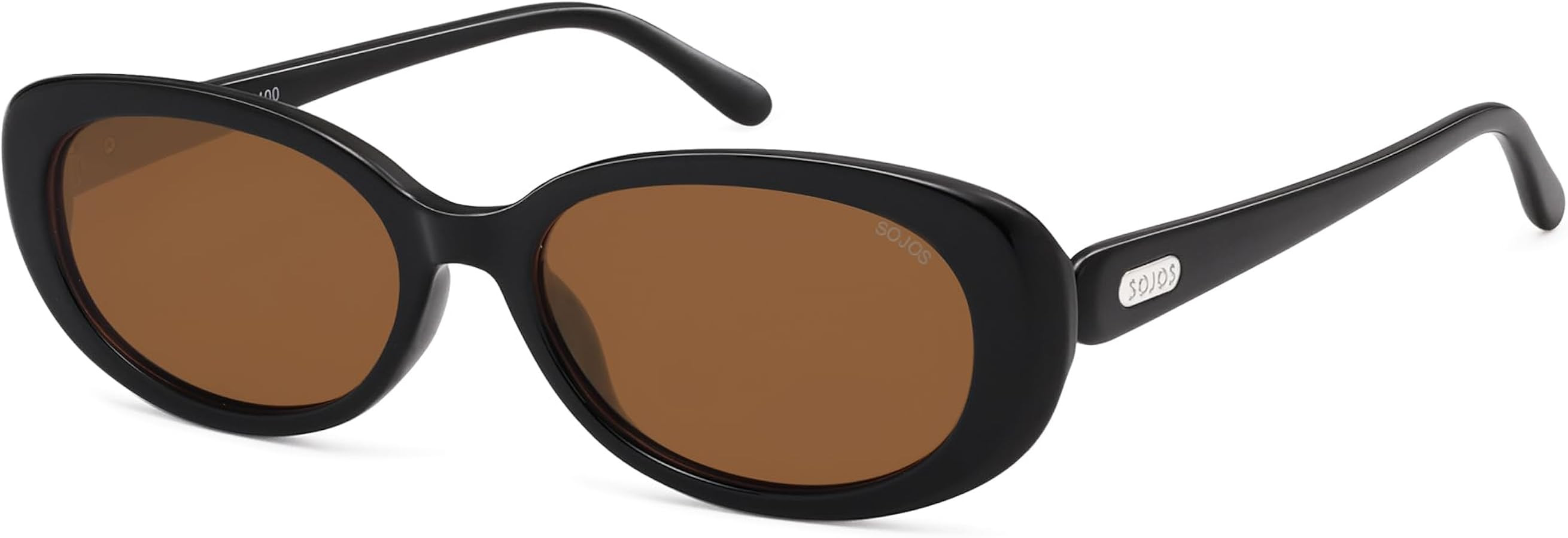 SOJOS Retro Oval Polarized Sunglasses for Women Men Vintage 90s Style Womens Mens Sunnies Sun Gla... | Amazon (US)
