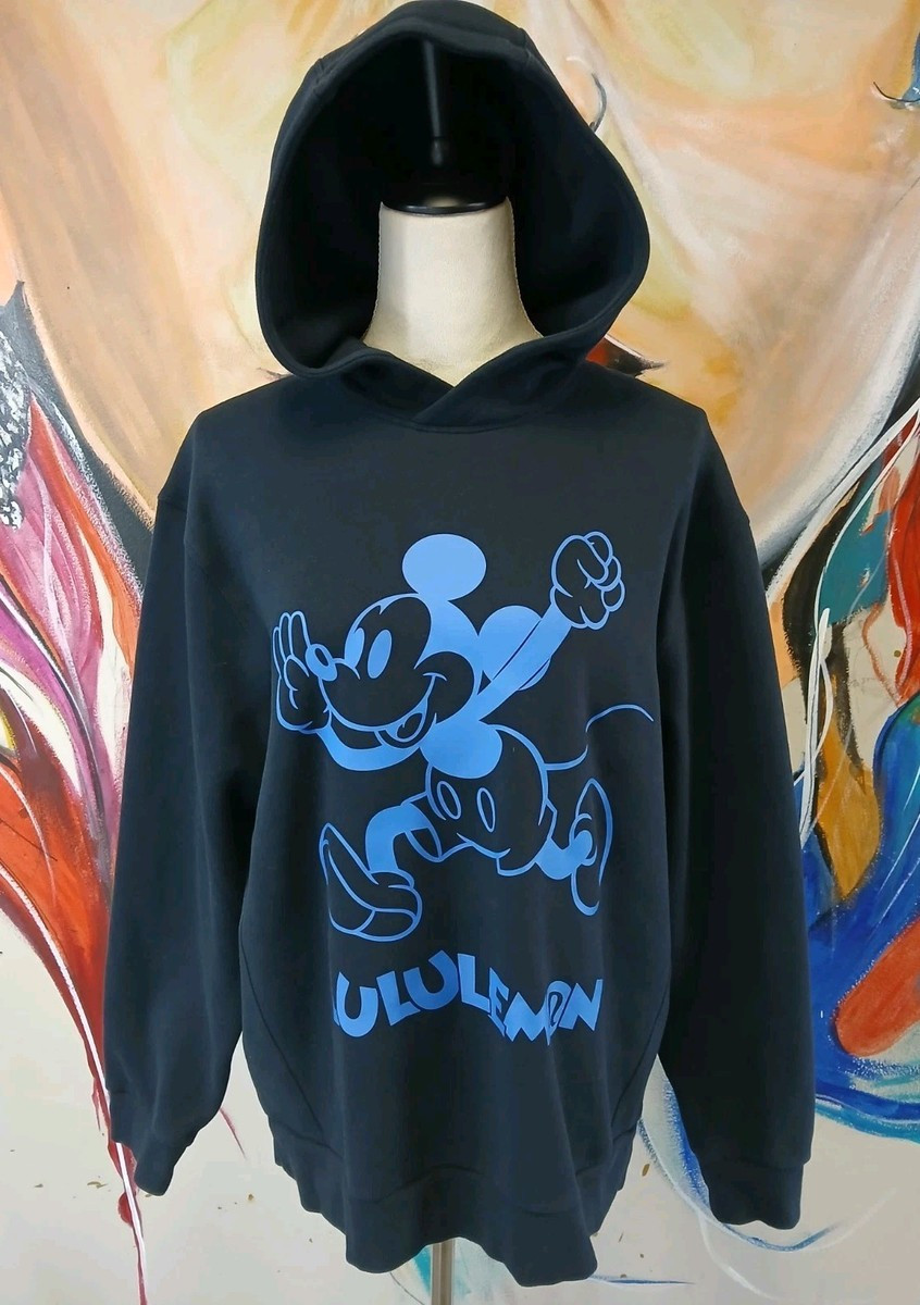Disney x Lululemon Steady State Pullover Hoodie Classic Black Men’s Size XL | eBay US