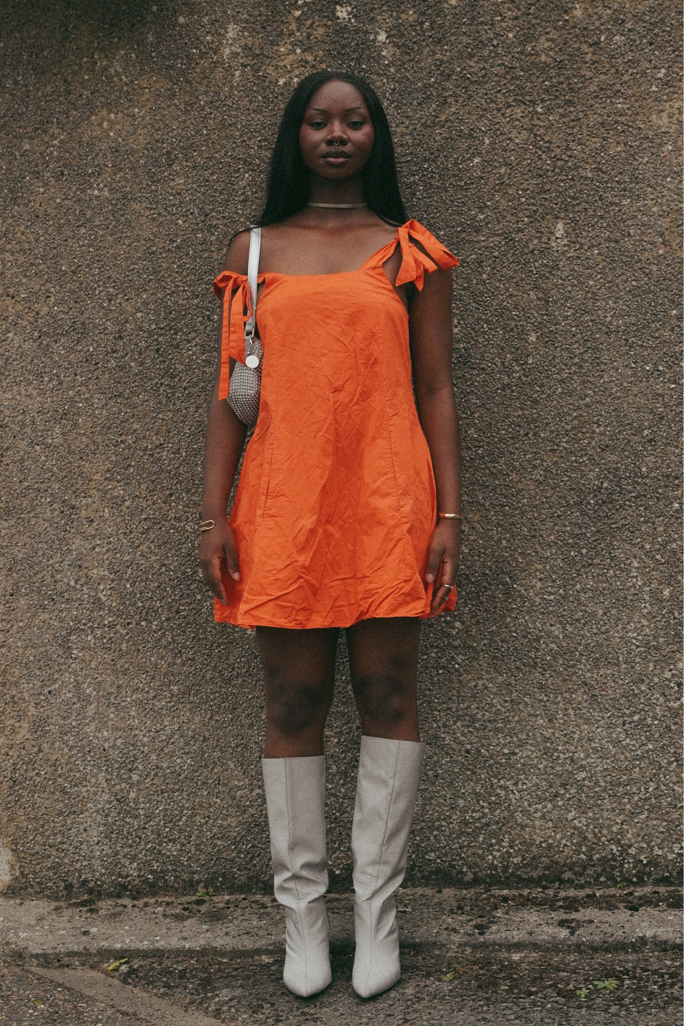 Versatile orange dress that can be styled perfectly for Autumn with a jacket 

#LTKautumn #LTKuk
