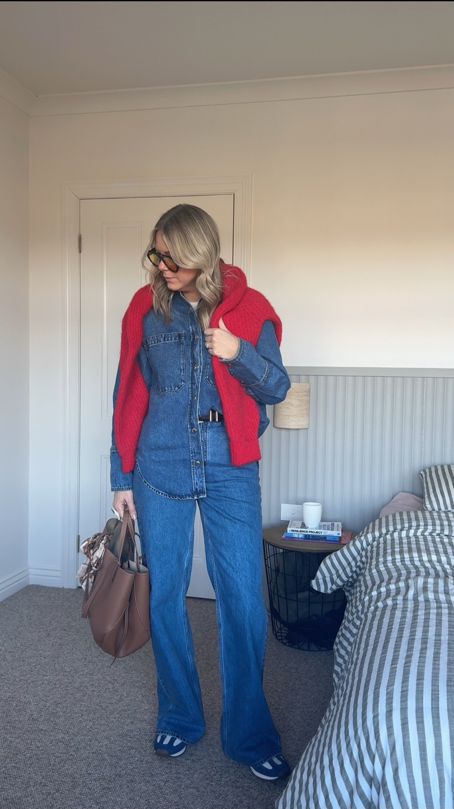 Casual Fridays in double denim - such a great alternative to activewear! I’m in a 12 in the shirt and an 11 in the jeans x

#LTKaustralia #LTKwinter #LTKstyletip