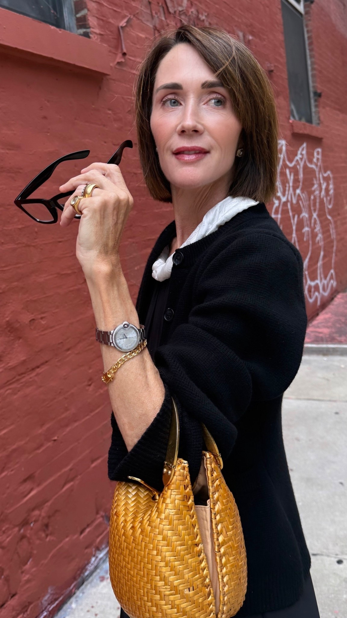 Not your Basic black button down sweater. This has beautiful slightly tapered sleeves, straight fit for jacket like styling, soft thick and structured body. 

#LTKNYFW #LTKStyleTip #LTKSeasonal