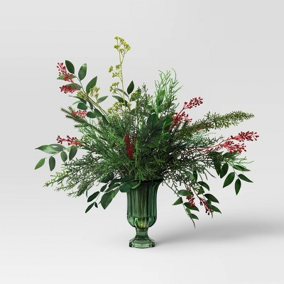 Berry and Pine Christmas Arrangement - Threshold™ | Target