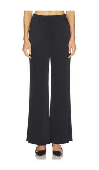 Theory Fluid Pant in Black. - size 2 | Revolve Clothing (Global)