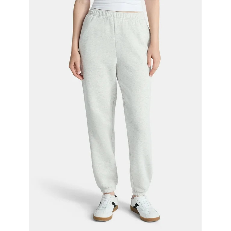 No Boundaries Fleece Joggers, 29'' Inseam, Women's | Walmart (US)
