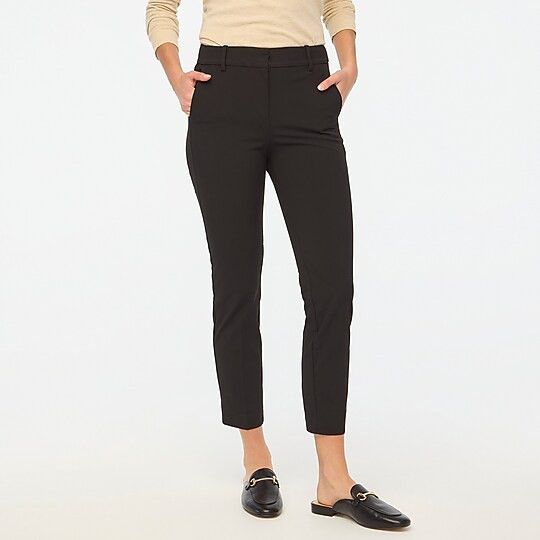 Slim cropped Ruby pant in stretch twill | J.Crew Factory