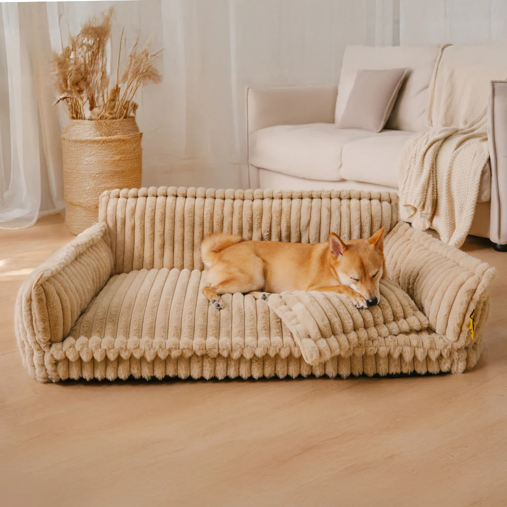 Large Washable Fluffy Orthopedic Soft Dog Pillow Dog Sofa Bed-Snoozy Dream | FunnyFuzzy Affiliate Program