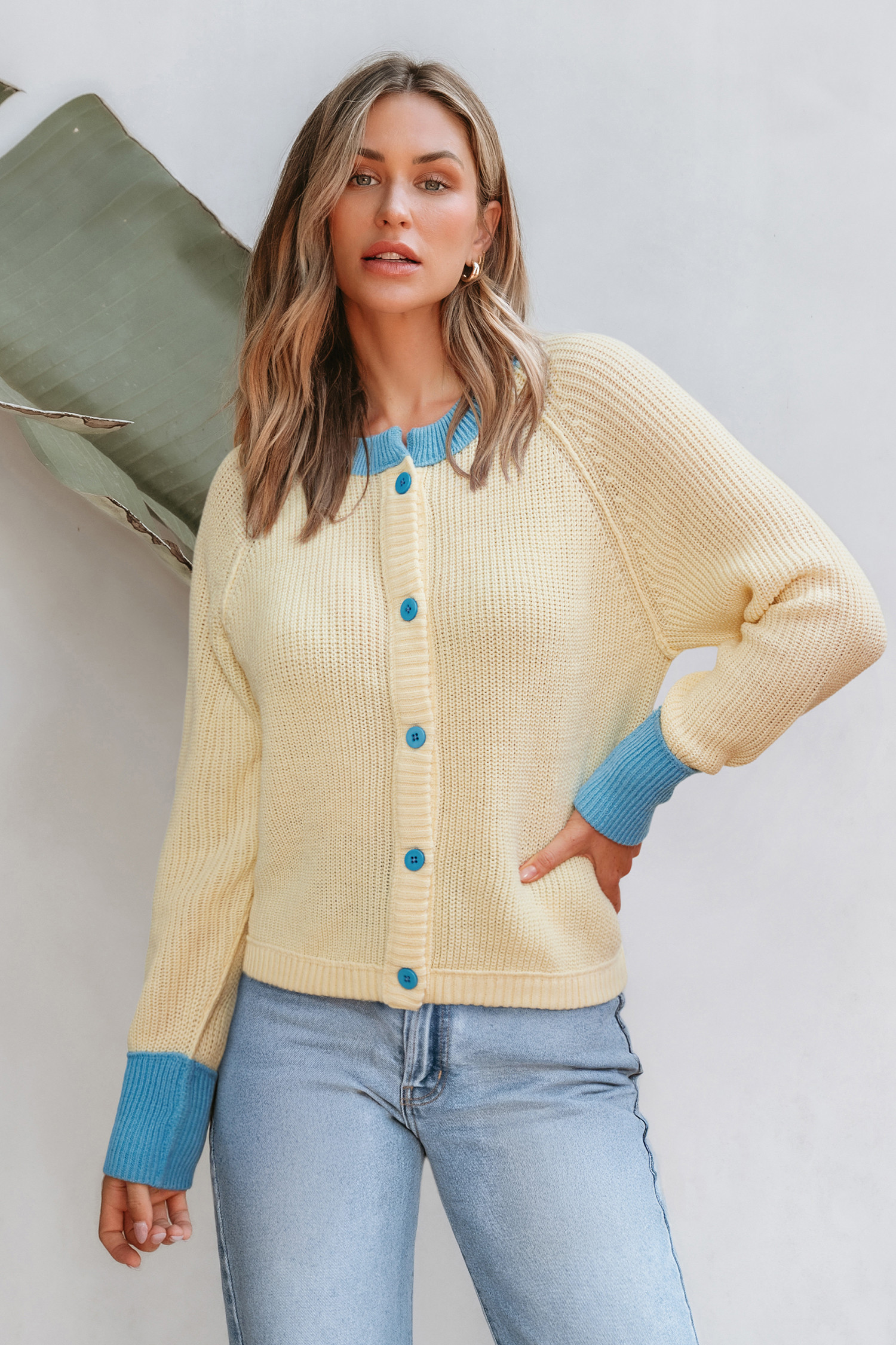 Split Decision Colorblock Cardigan | Cupshe US