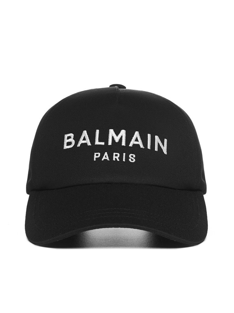Balmain Logo Embroidered Baseball Cap | Cettire Global