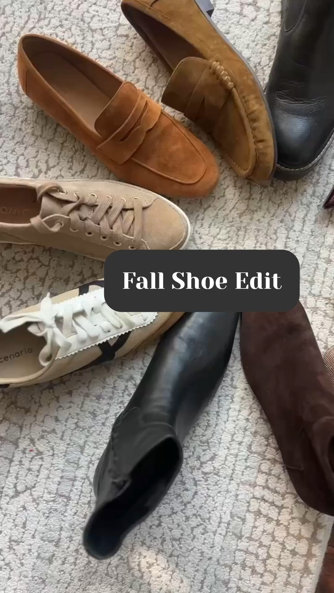 Fall Shoe Edit ! Shoes you’ll see me in all fall