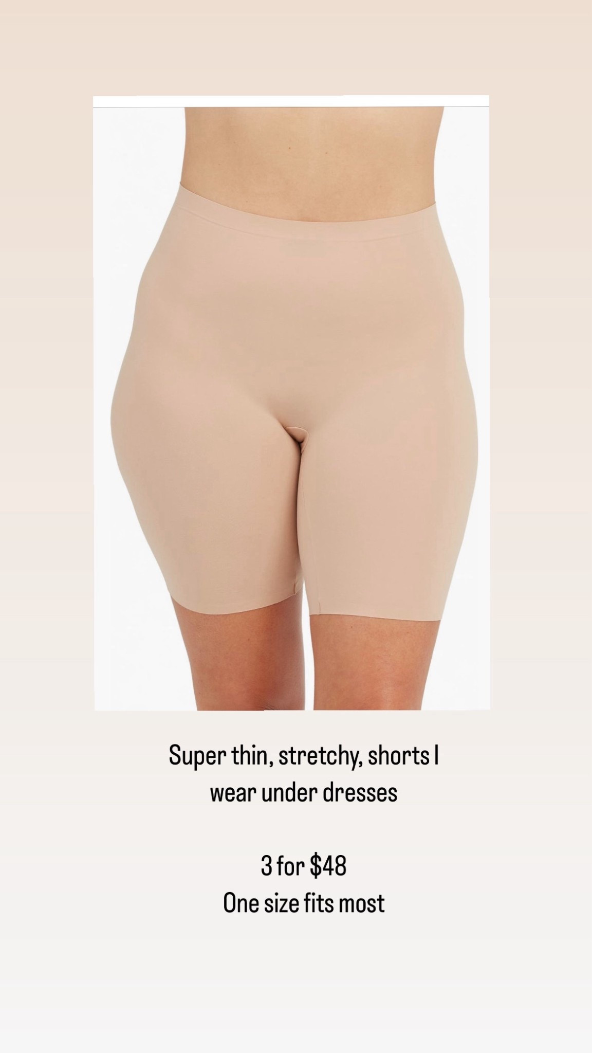 Shorts to wear under dresses to prevent chaffing

Spanx
Summer essentials



#LTKFindsUnder50 #LTKStyleTip