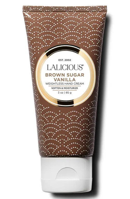 LALICIOUS Weightless Hand Cream in Sugar Brown Vanilla at Nordstrom | Nordstrom