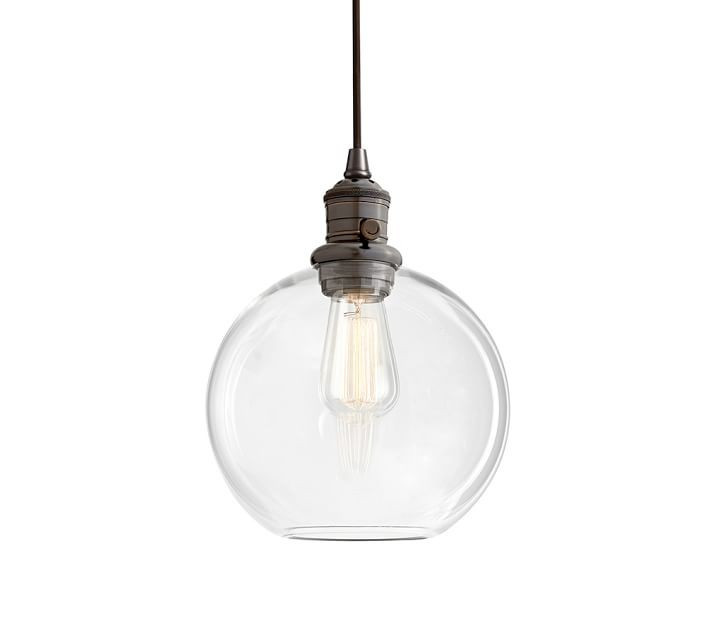 Custom Cord Pendant - Glass Globe | Pottery Barn (US)