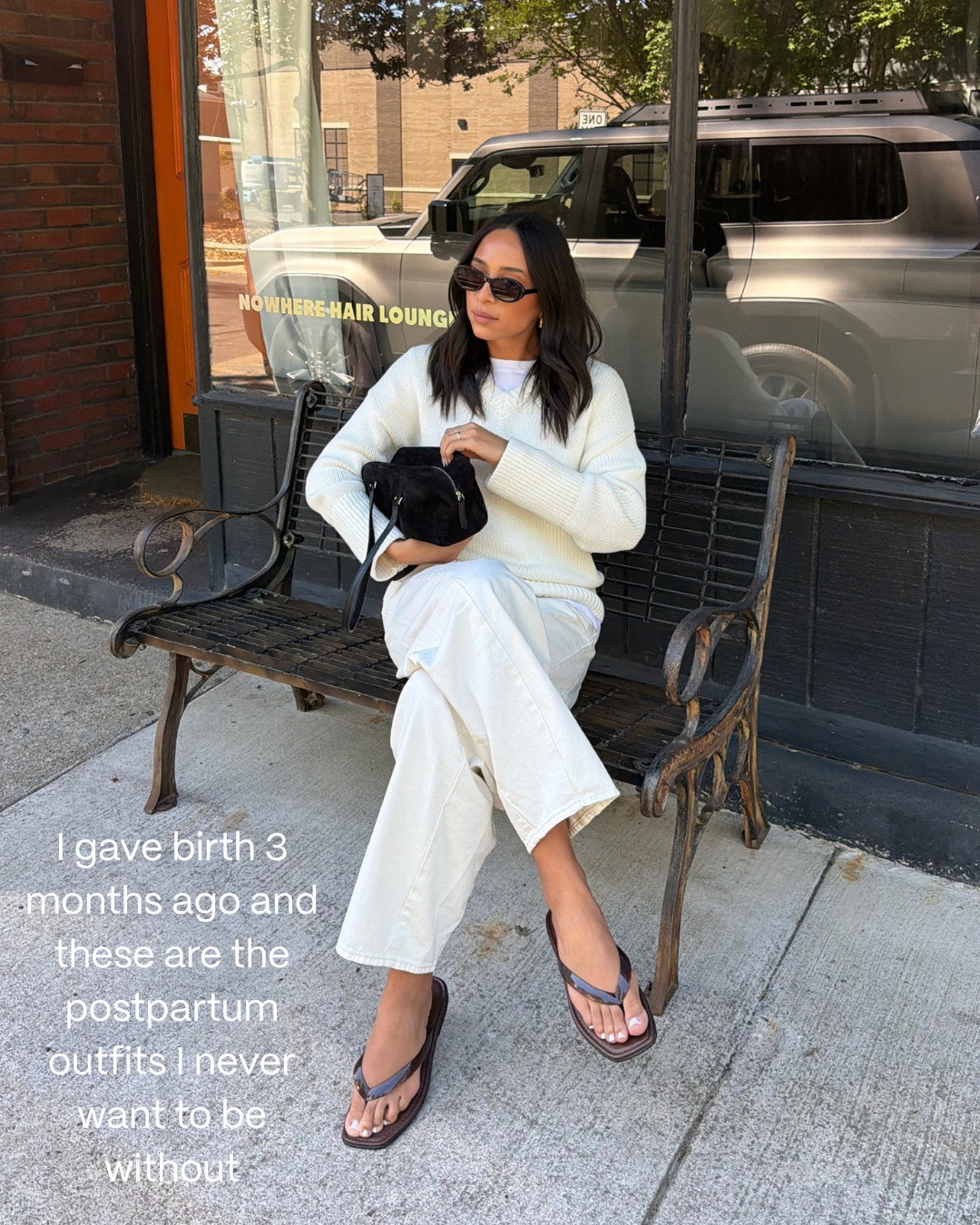 Outfits I've been wearing postpartum that I can't live without!! Use code NENA20 to save on Anthropologie through 5/10! Sizing details below 👇🏽 

White sweater - size S
Ecru barrel jeans - size 28 (sized up for a more relaxed fit)
White lace top - size S
Sweatpants jeans - size 29 (run big, size down)
Yellow jacket - size S
V neck lace tank - size S 
White pants - size S (light birch)
Peplum top - size S
Brown lace hem pants - size S
Lace top - size S
Lace tank - size S
Black half zip - Size S
Black wide leg pants - Size S Tall 
Olive jacket - size S
Barrel jeans - size M 
Floral midi dress - Size S
Grey tank - size S
White linen pants - size M 
Black tee - size S
Black trousers - size 
Trench coat - size 
Yellow sweater pants - size 
White lace top - size S
Blue striped pants - size S
Yellow romper - size XS


summer outfit, summer style, spring outfit, date night outfit, dinner outfit, casual outfit, vacation outfit, loungewear, work from home outfit, weekend outfit, travel outfit, airport outfit, summer dress, jeans, denim

#LTKmomlife #LTKSaleAlert #LTKSeasonal