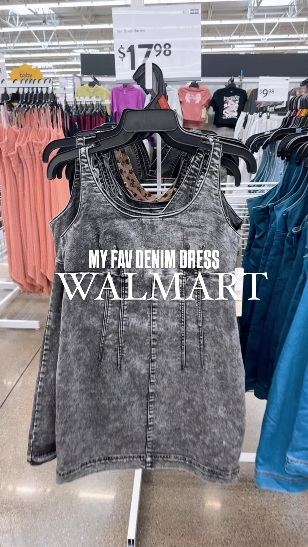 My favorite denim dress is now available in black!!!! It’s so comfy!!! The softest denim, so much stretch, and adjustable straps!!! Only $17.98!!! Which way do you like it styled best?!?!
⬇️⬇️⬇️
Dress sized up to medium
Lace top and flannel size small
Boots TTD



#LTKStyleTip #LTKFindsUnder50 #LTKFindsUnder100