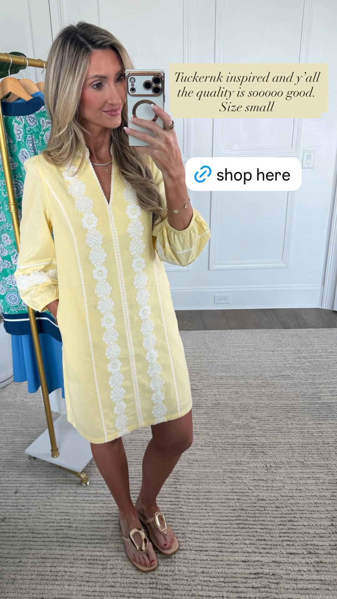 Tuckernk inspired and y’all the quality is sooooo good.
Size small