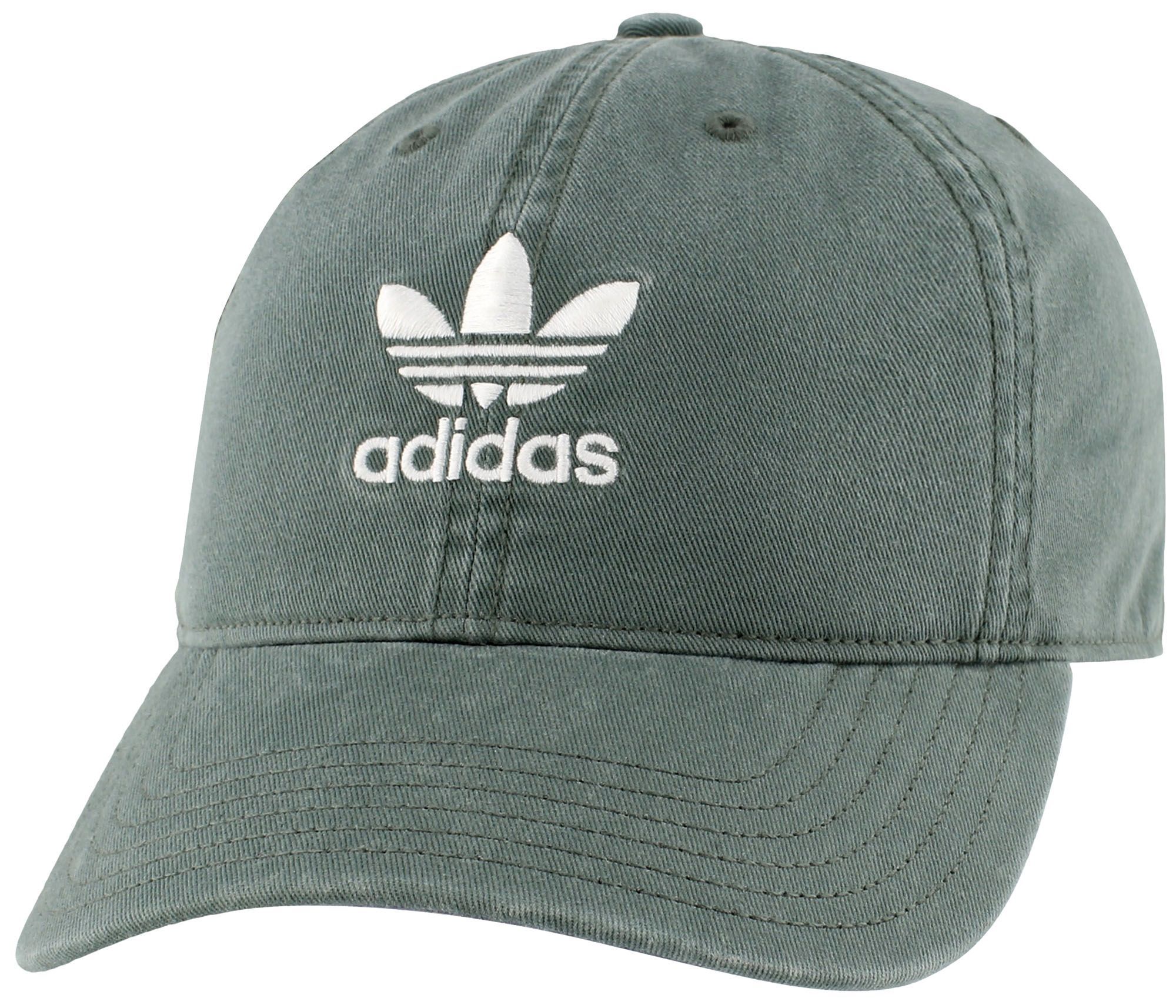 adidas Originals Women's Relaxed Strapback Hat, Size: One size, Green | Dick's Sporting Goods