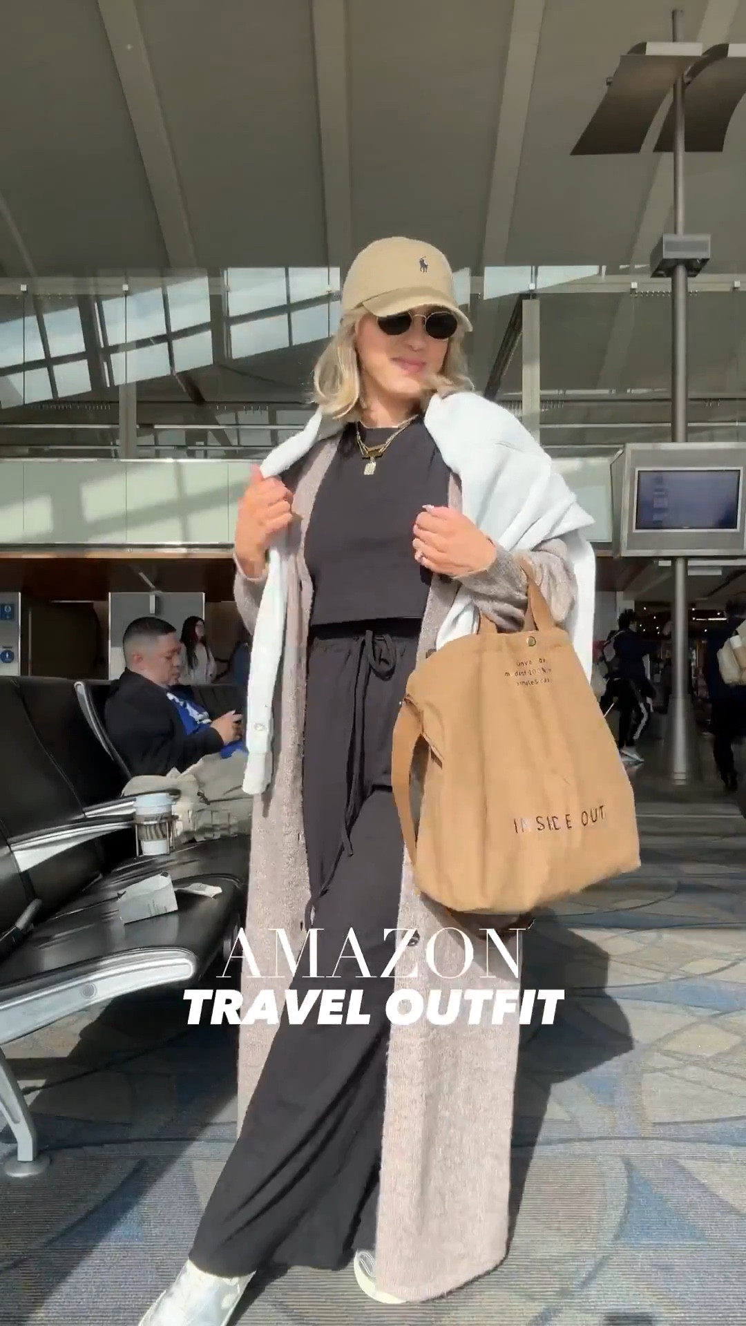 Amazon travel outfit ✈️

#LTKPetite #LTKgrwm #LTKootd