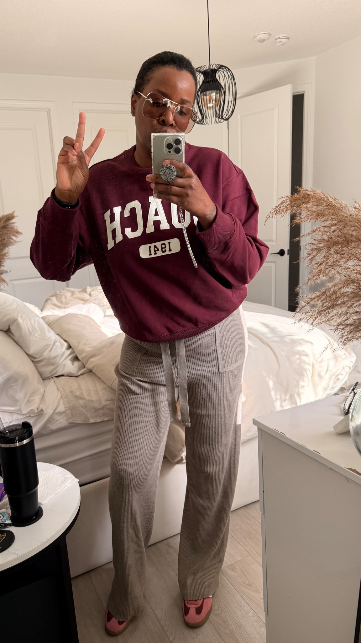 The Coach crewneck deserves its moment — thick, soft, and looks even better in person. Linked on my LTK 🤎

#LTKfall #LTKstyletip #LTKcanada