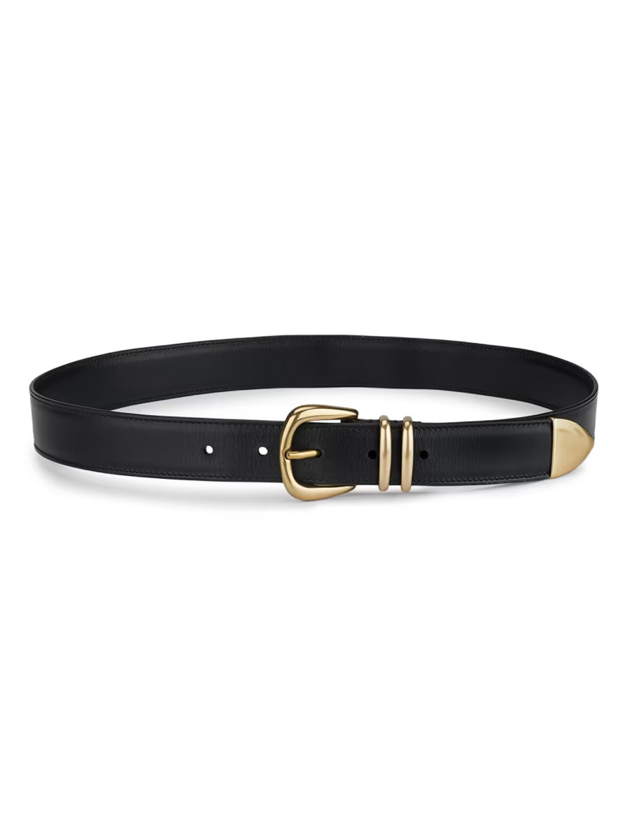 Carson Leather Belt | Saks Fifth Avenue