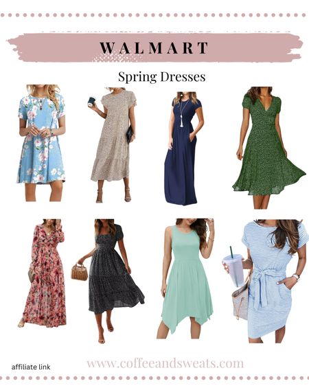 Walmart Spring Dresses on Sale! 

#LTKfindsunder50 #LTKSeasonal #LTKover40