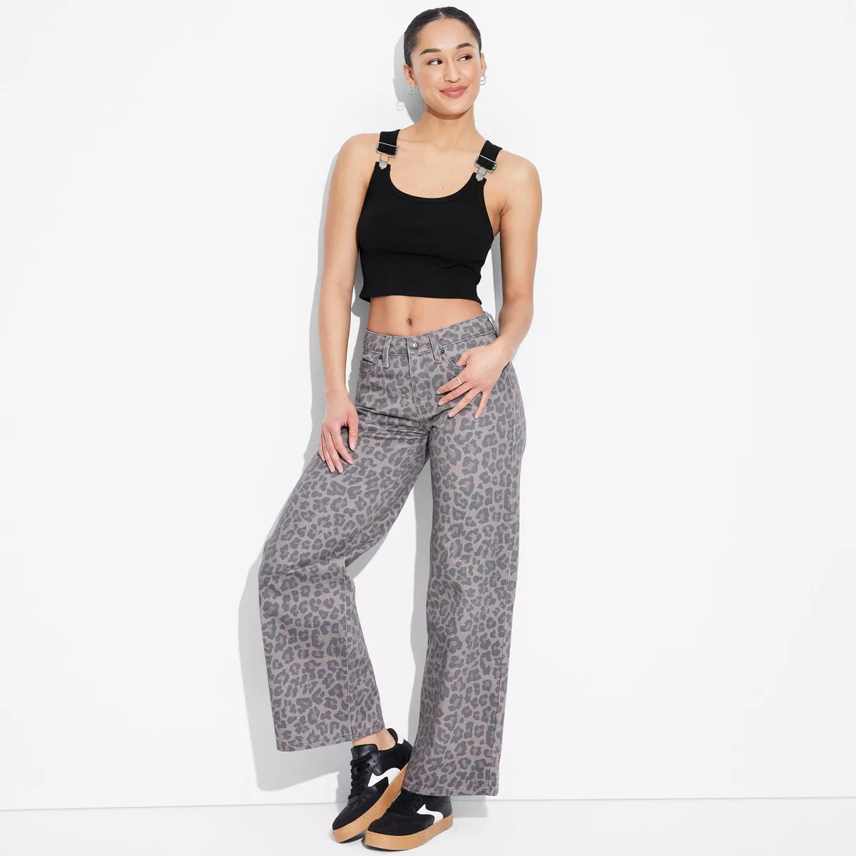 Women's Buckle Rib Knit Tank Top - Wild Fable™ | Target