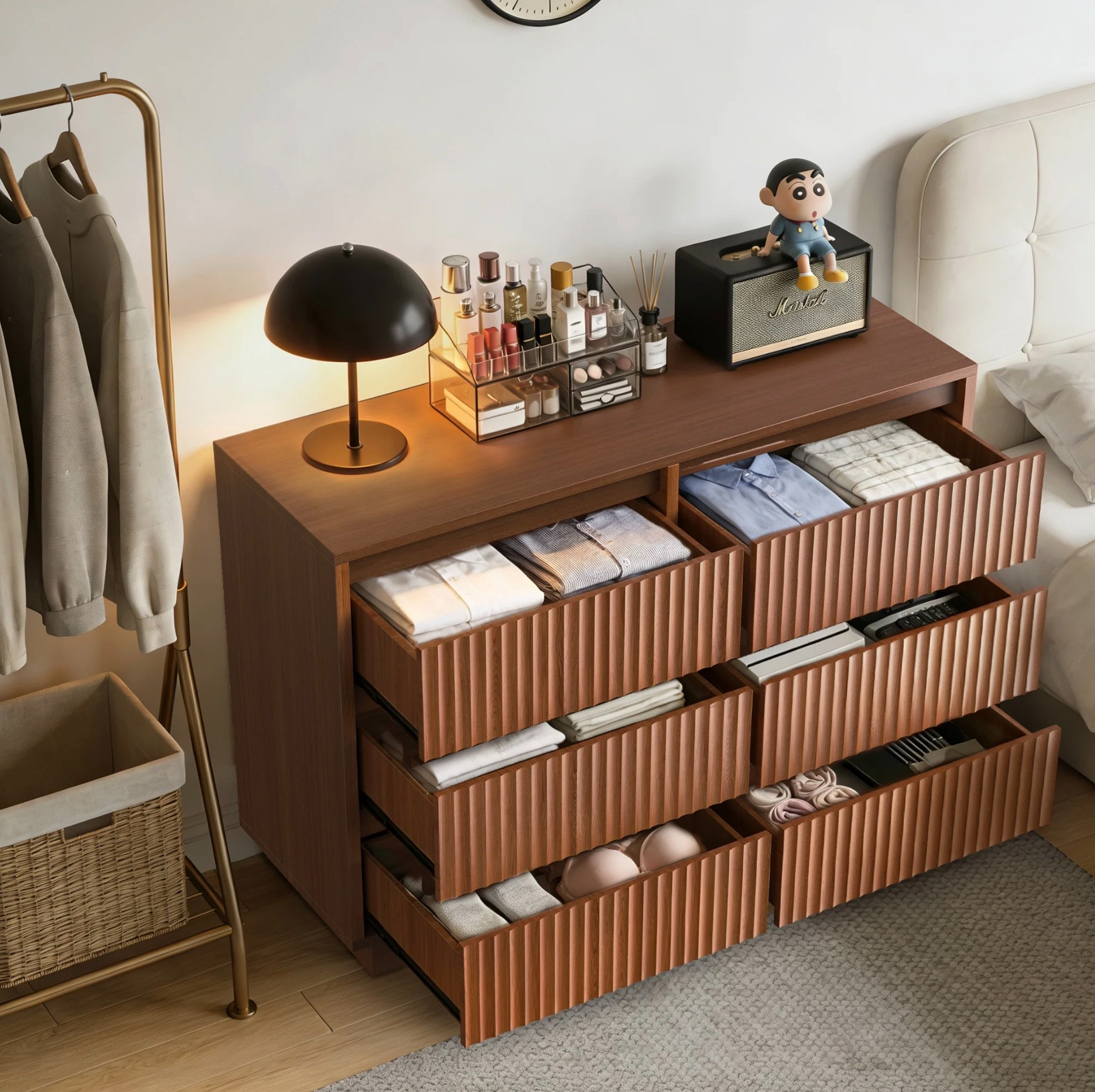 Modern Brown 6-Drawer Wood Dresser | Walmart Bedroom Storage Find


#WalmartFinds #HomeStorage #BedroomFurniture #ModernHomeDecor #DrawerDresser #AffordableHome #HomeOrganization #EntrywayStyle #LivingRoomDecor 

 #LTKHome