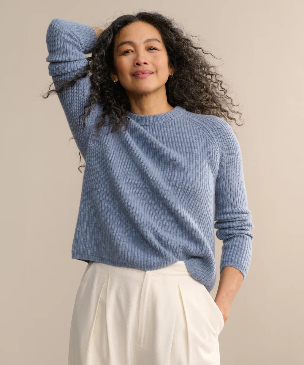 Cashmere Fisherman Sweater | Jenni Kayne