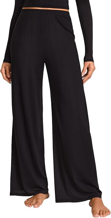 Natrelax Modal Ribbed Pajamas Pants | Amazon (US)