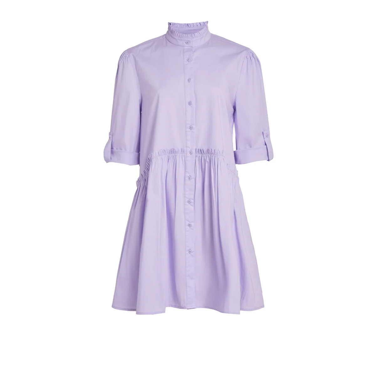 Cammie Ruffle Shirt Dress | TAYLOR TILLMAN NY
