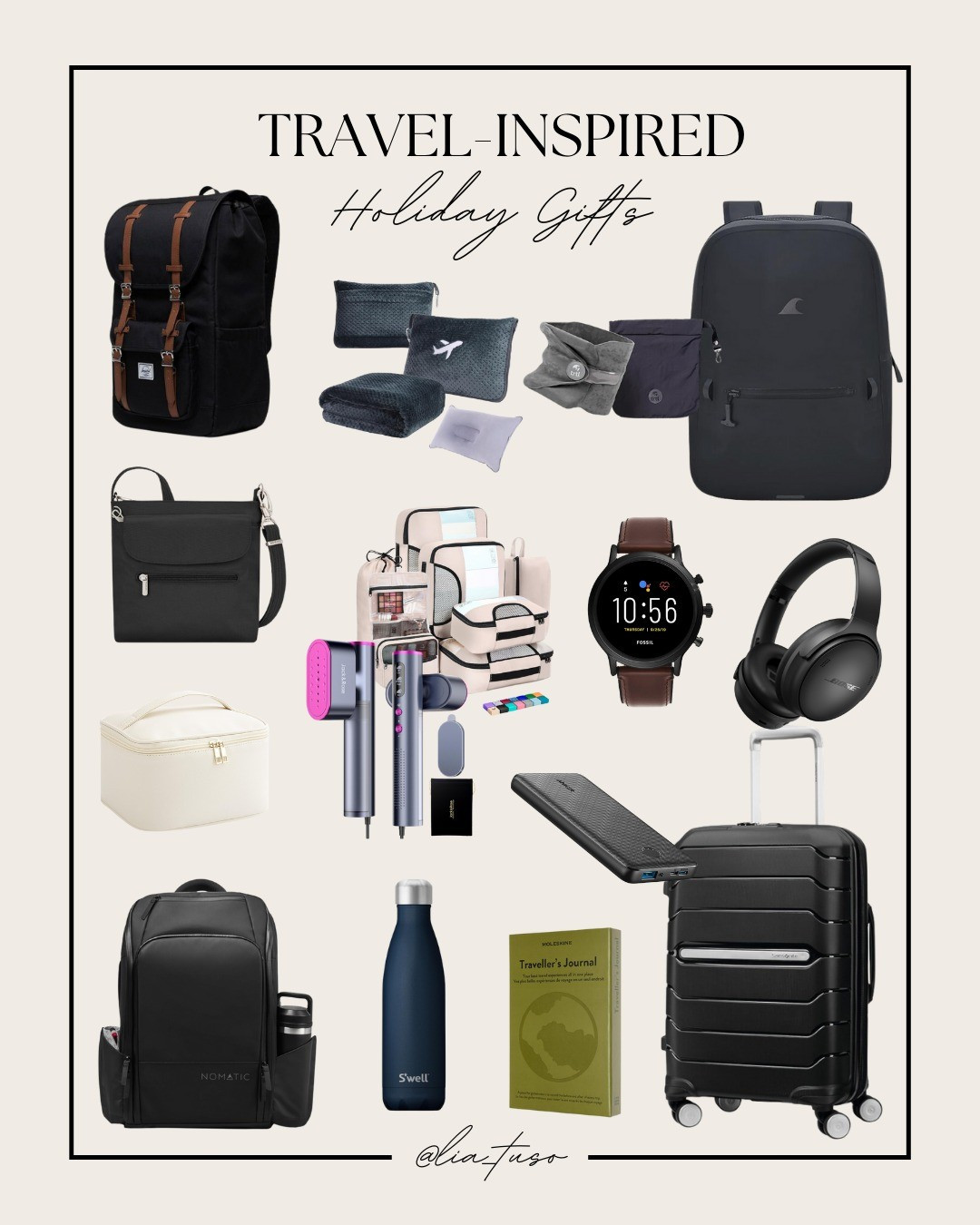 For the wanderlust lover on your list! ✈️🌍 These travel-inspired holiday gifts are perfect for anyone who loves to explore. #TravelGifts #HolidayGiftGuide #GiftIdeas

#LTKHoliday #LTKGiftGuide #LTKSeasonal