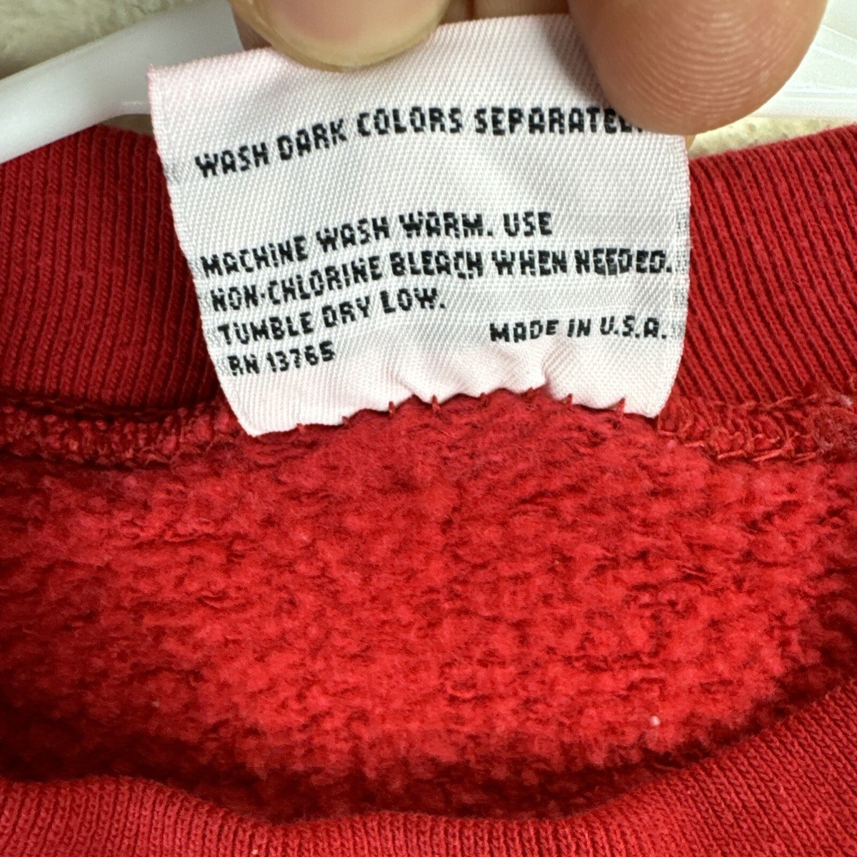 Vintage Pro Spirit XL Made In USA Red Pull Over Sweatshirt Cowboy Rodeo Crewneck  | eBay | eBay US