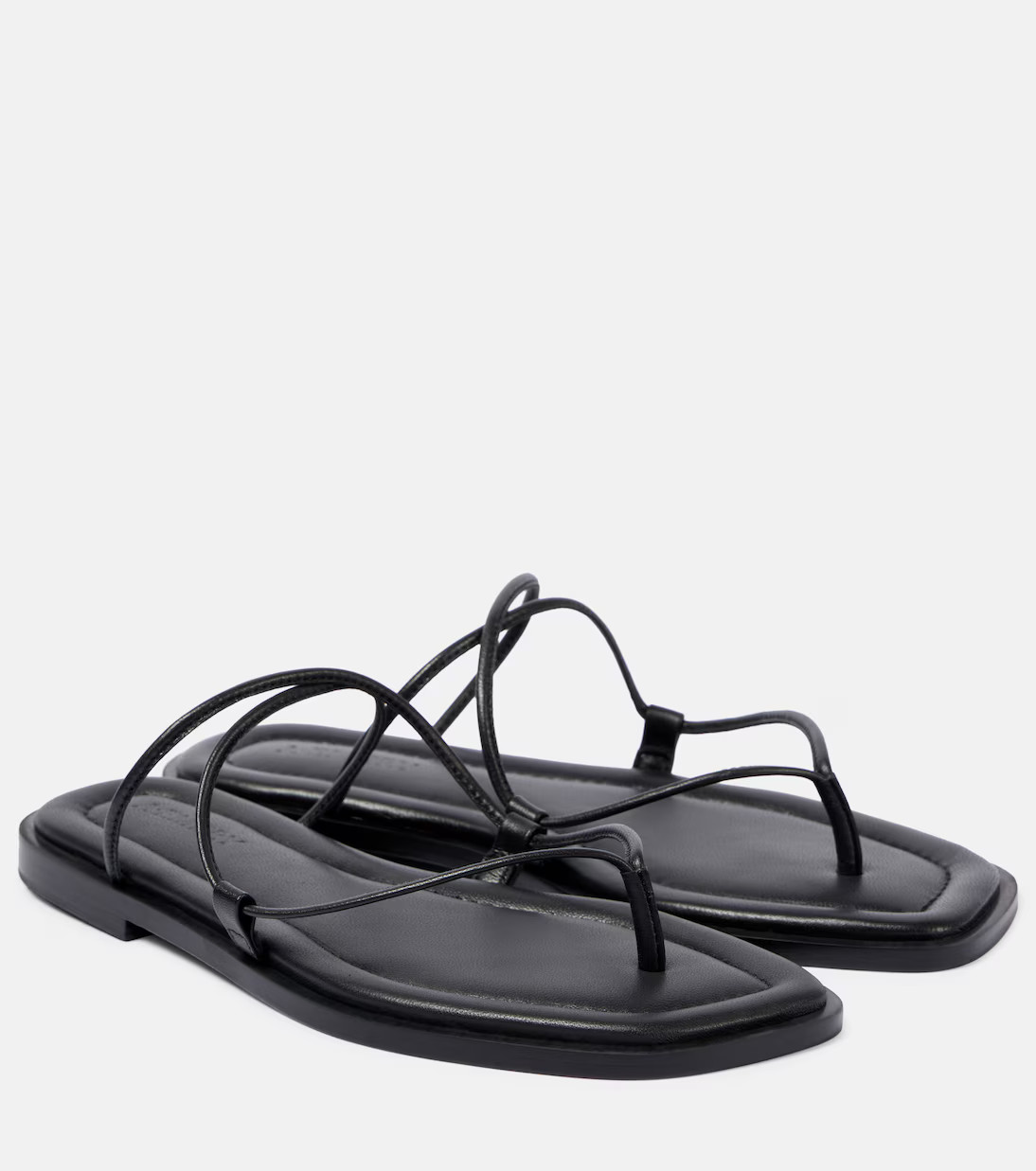 Nodi leather sandals | Mytheresa (US/CA)