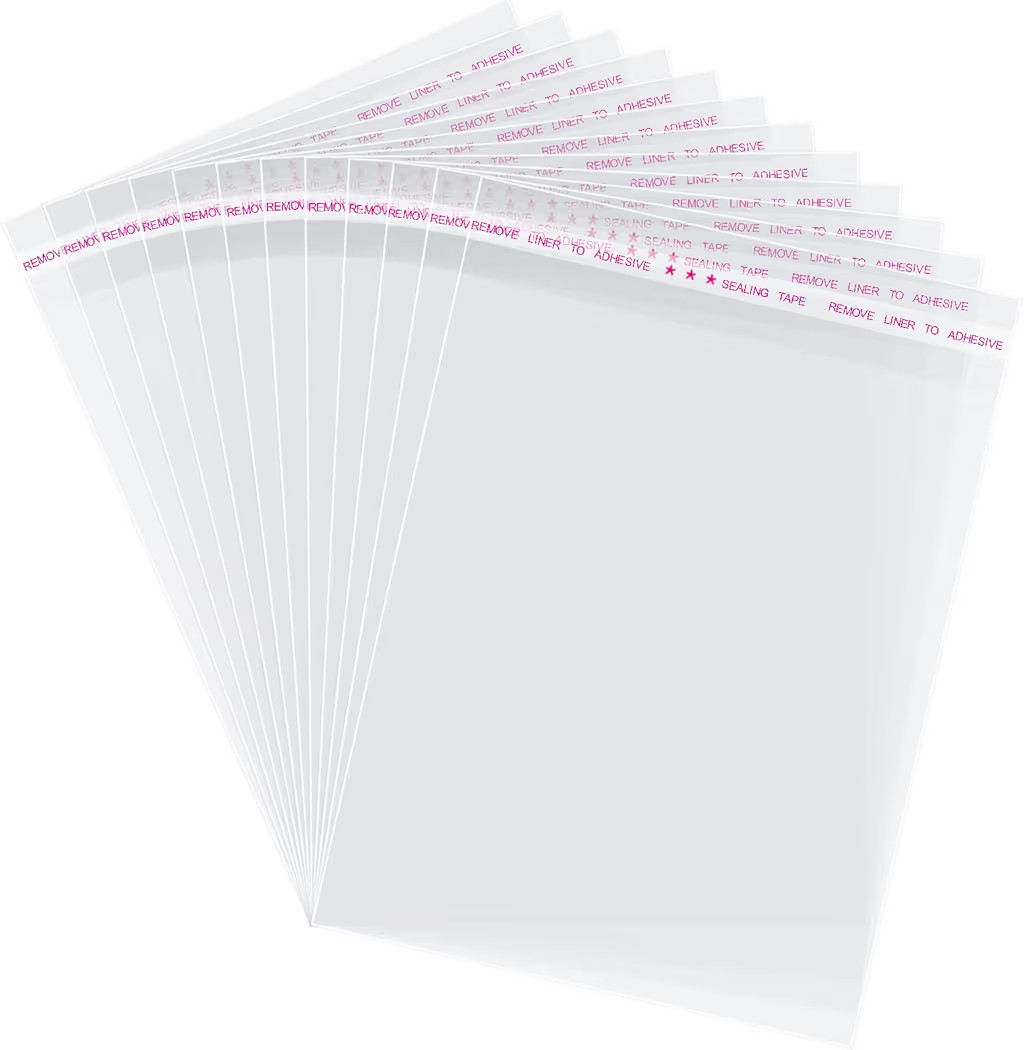 Morepack Self Sealing Cellophane Bags,5x7 Inches 200 Pcs Clear Resealable Cookie Bags Self Adhesive for Packaging Cookies,Favors, Products | Amazon (US)