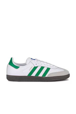 adidas Originals Samba Og Sneaker in White & Green from Revolve.com | Revolve Clothing (Global)