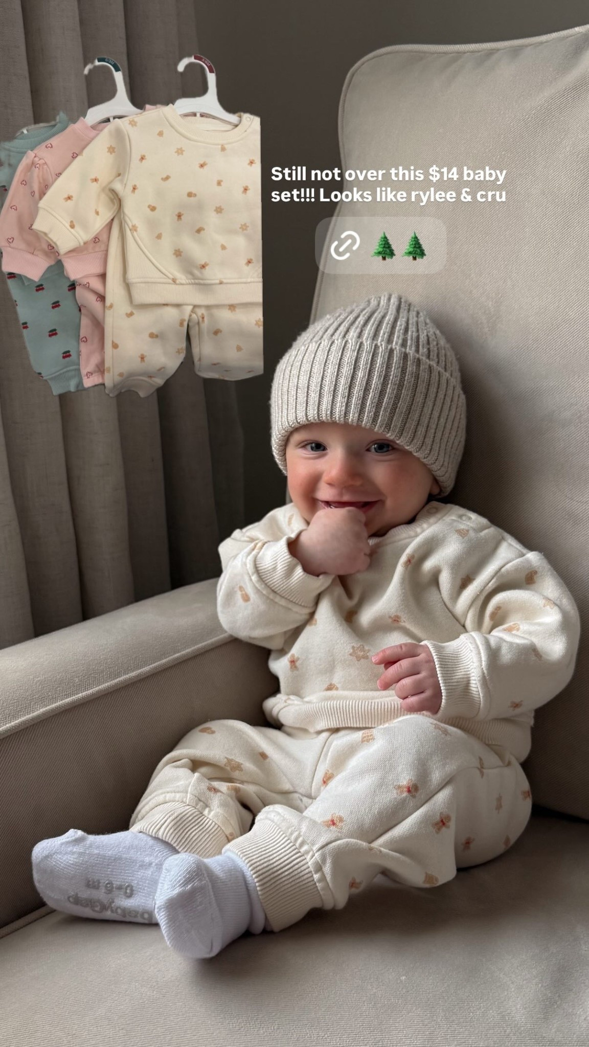 Still not over this $14 baby set!!! Looks like rylee & cru