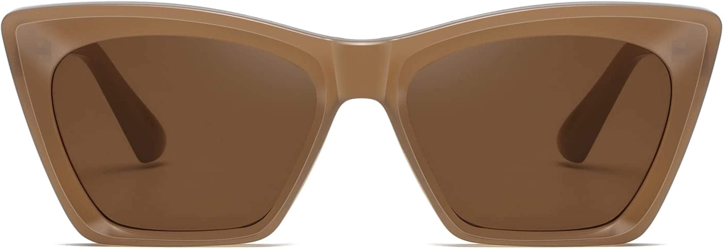 MASDUN Retro Square Cateye Sunglasses for Women Men Trendy Designer shades party dress up sunglas... | Amazon (US)