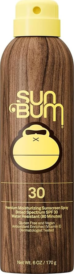 Sun Bum Original SPF 30 Sunscreen Body Spray - Broad Spectrum Moisturizing Sunscreen with Vitamin... | Amazon (US)