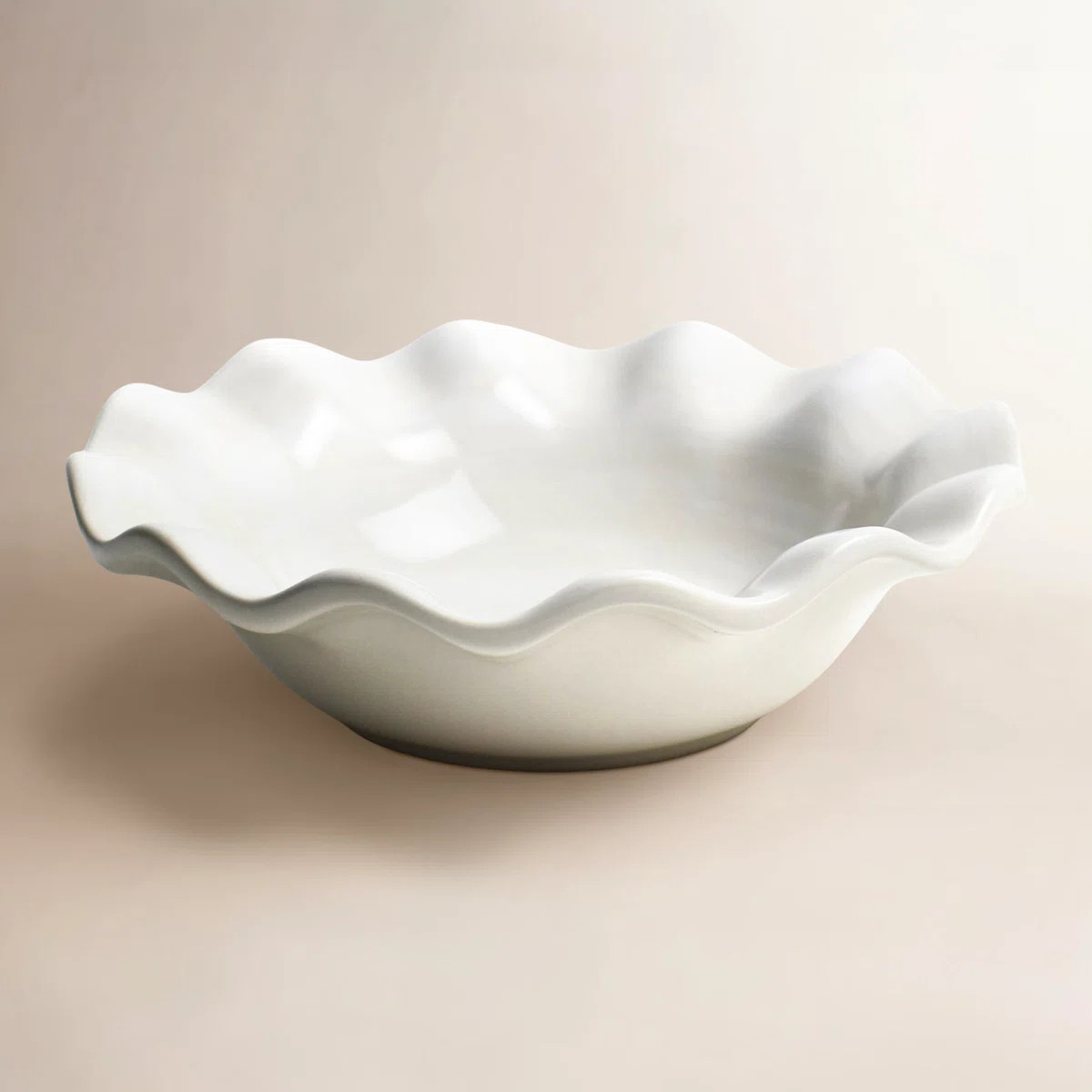 Signature 8 oz. Ruffle Flare Small Dessert Bowl | Wayfair North America
