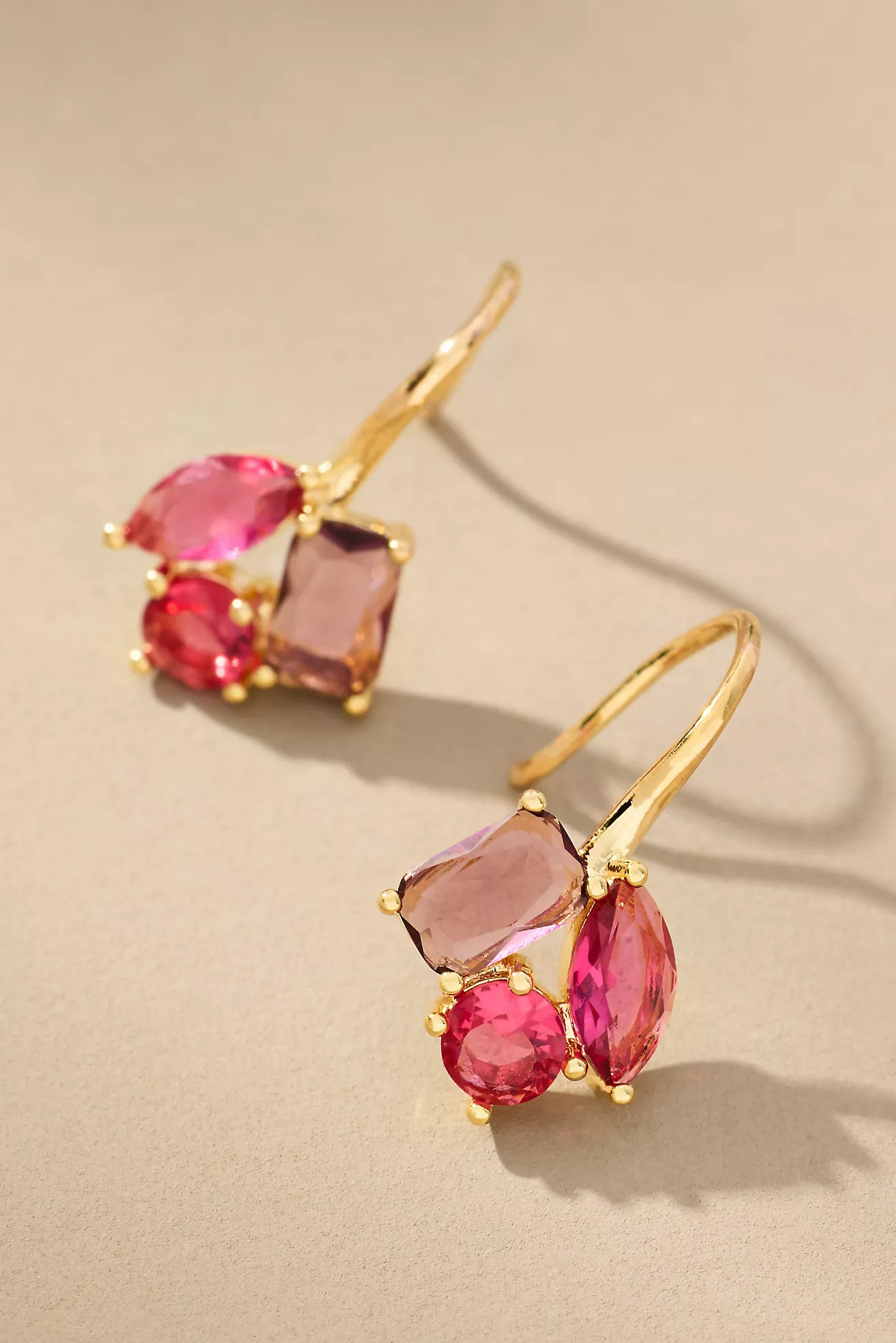 Cluster Crystal Earrings | Anthropologie (US)