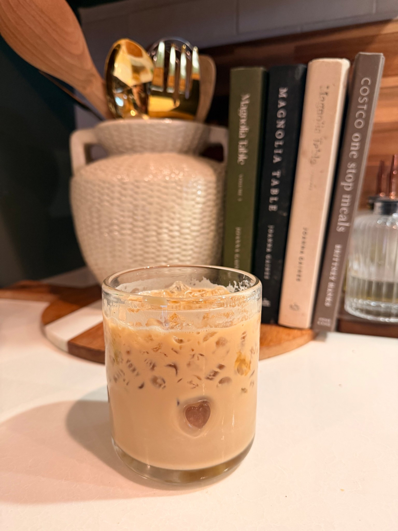 $7.99 icon glasses from target! Perfect for iced coffee  