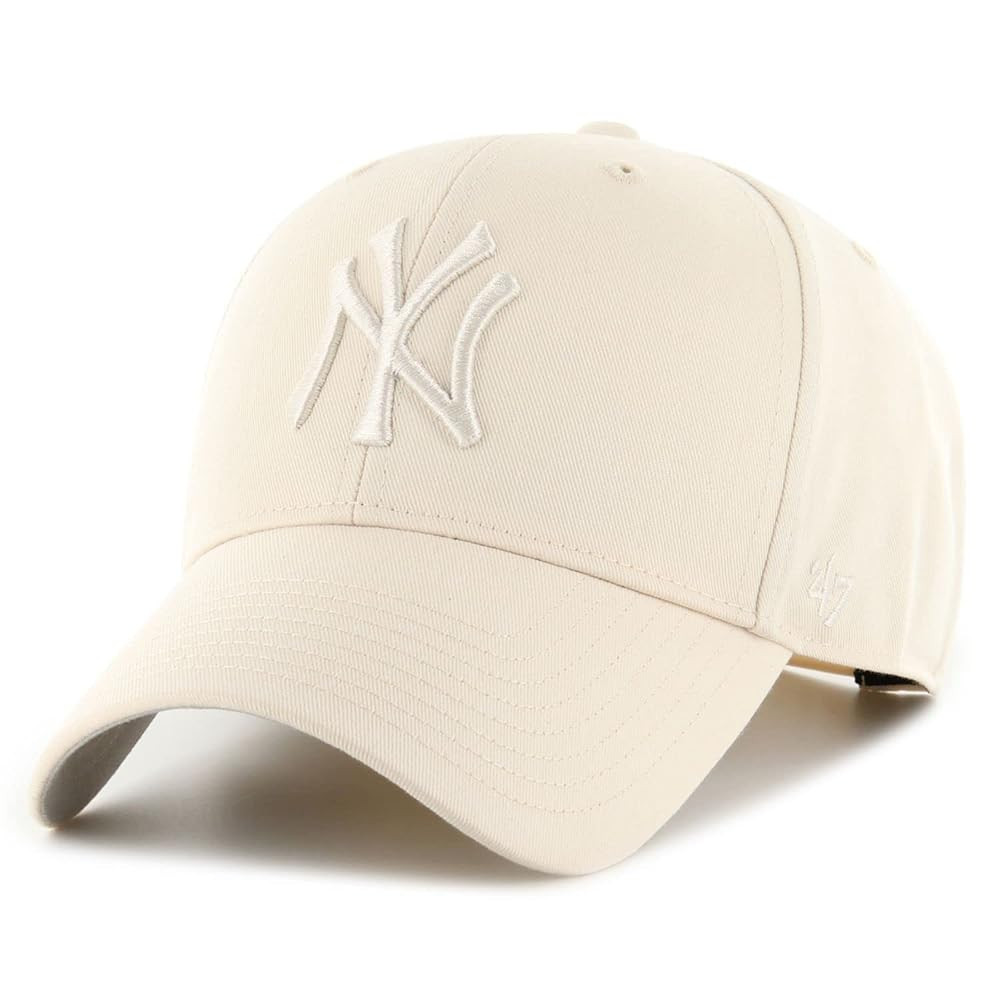 47 Brand Adjustable Cap - MLB Basic New York Yankees Natural | Amazon (CA)