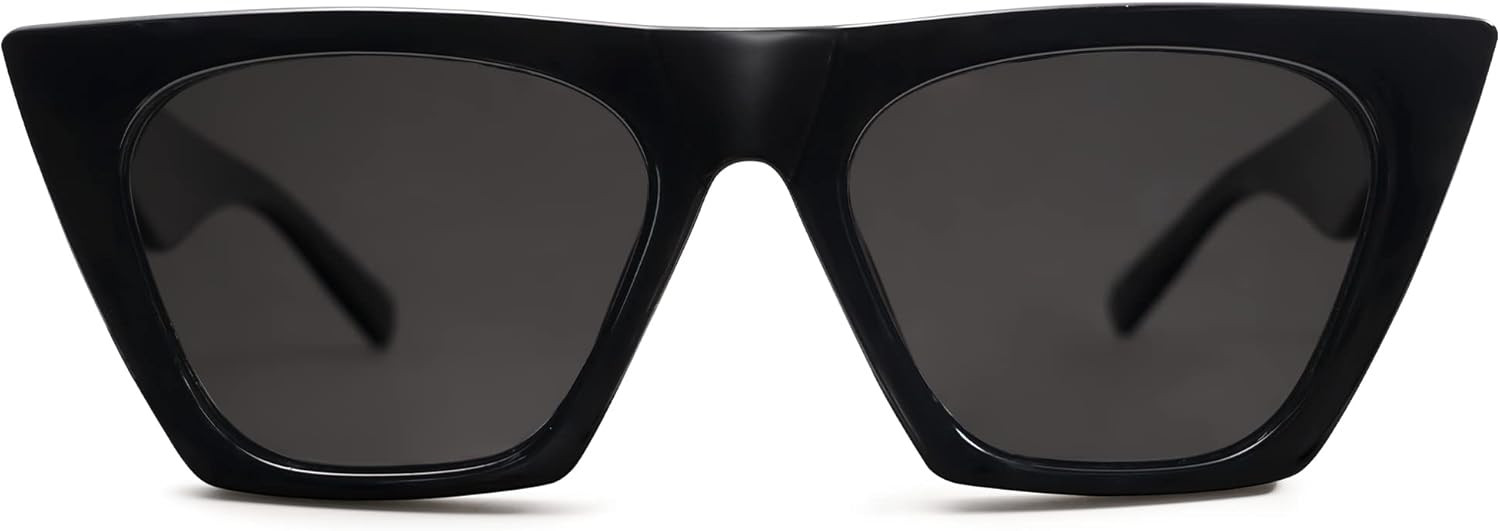 SOJOS Oversized Square Cateye Polarized Sunglasses for Women Men Big Trendy Sunnies | Amazon (US)
