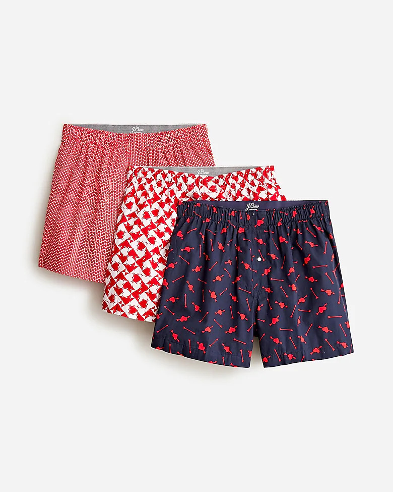 Printed boxers multipack | J. Crew US