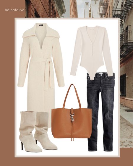 Duster cardigan outfit 
Winter outfit 
Fall outfits 2022
White boots 2023

#nycwinteroutfit
#whitewinteroutfit
#whitebootsoutfit

#LTKshoecrush #LTKSeasonal #LTKHoliday