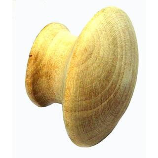1-3/4 in. Wood Knob for Closet Door (2 per Pack) | The Home Depot