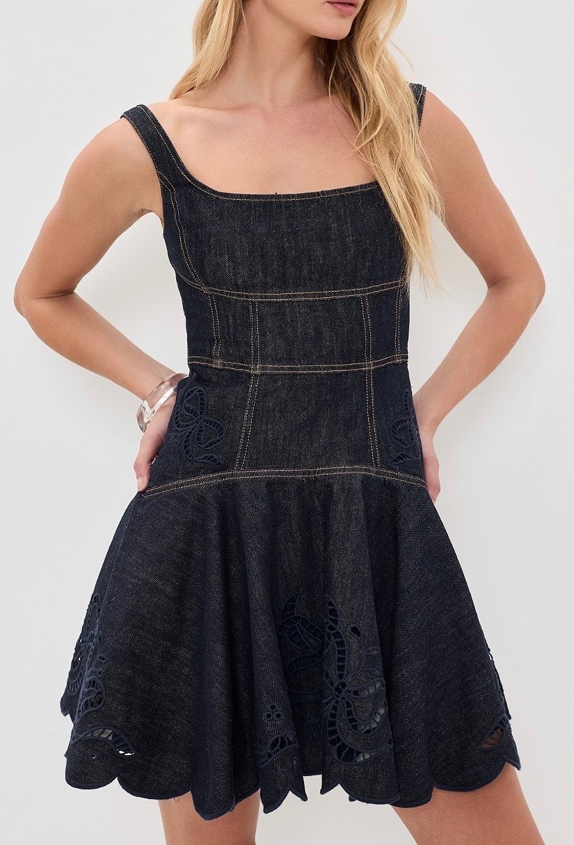 Denim dress