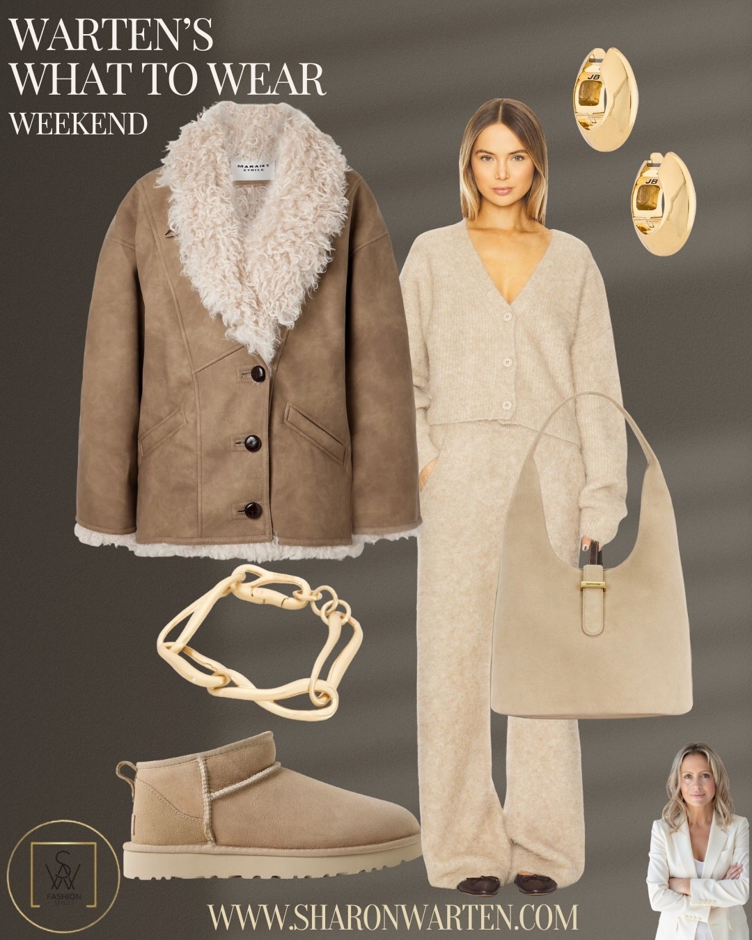 Weekend luxury starts with effortless style.”
Slip into this cozy elevated set—timeless, polished, and curated with my 20+ years in fashion. Want your look featured next? DM me for a complimentary outfit curation.
	

#LuxuryStyle
#EffortlessElegance
#TimelessWardrobe
#WeekendLuxury
#ModernClassicStyle
#LuxuryLifestyle
#CuratedBySharon
#QuietLuxuryFashion
#ChicAndTimeless
#ElevatedBasics
#LuxuryStylist
#ClassicStyleEdit
#WardrobeCurator

#LTKHoliday #LTKmomlife #LTKootd