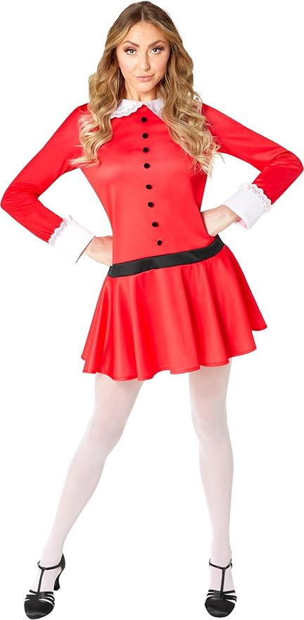 Rubies womens Willy Wonka Veruca Salt Costume Dress | Amazon (US)