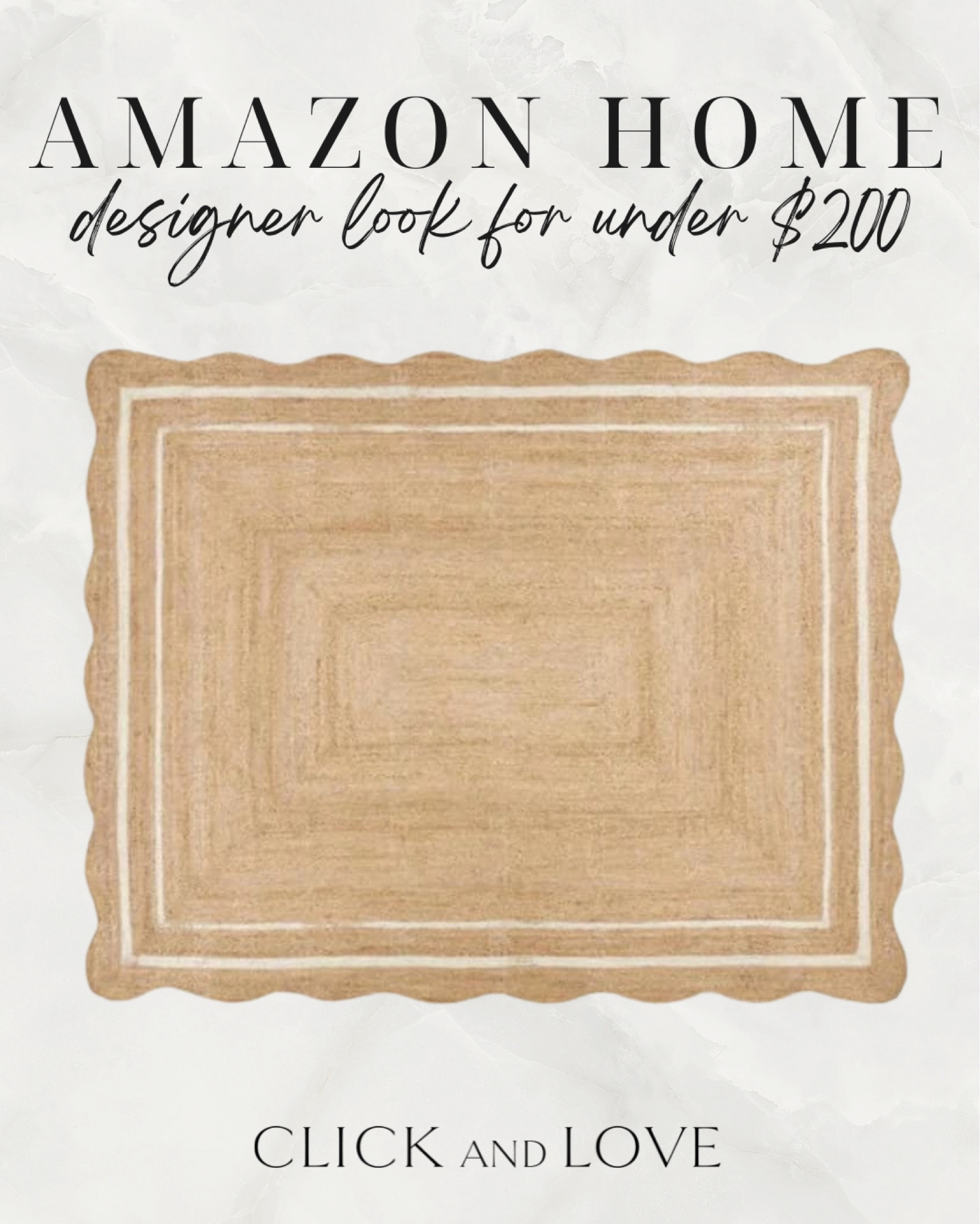 Woven rug under $200! This is great for layering or a neutral look! 

rug, area rug,rug finds, indoor rug, neutral rug, natural fiber rug, modern style, traditional style, budget friendly home decor, bedroom, living room, hallway, entryway, guest room, dining room, Amazon, Amazon home, Amazon must haves, Amazon finds, Amazon home decor, Amazon furniture #amazon #amazonhome

#LTKstyletip #LTKhome #LTKfamily