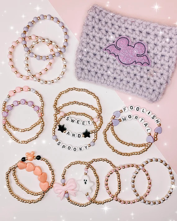 Pastel Halloween Bracelet Line - Etsy | Etsy (US)